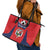 Panama 2024 Football Leather Tote Bag Go Los Canaleros - Wonder Print Shop