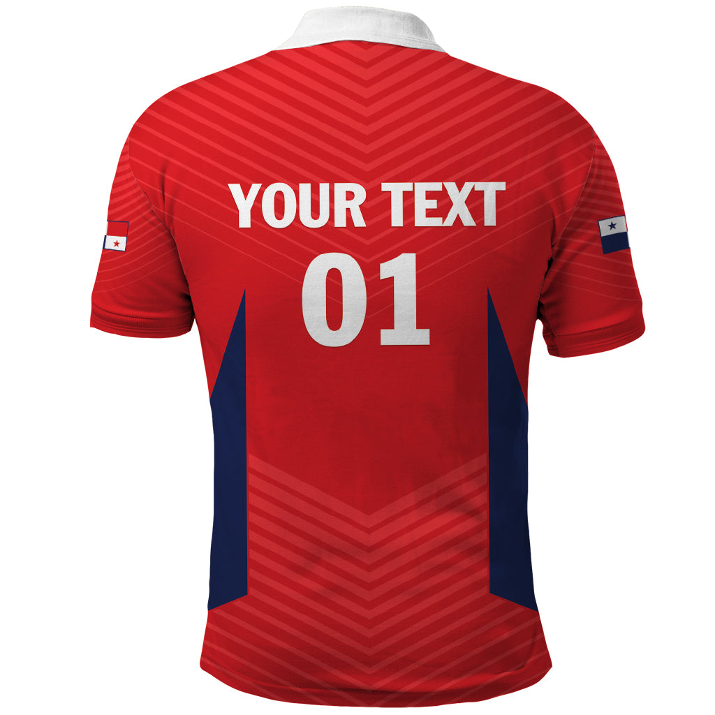 Personalized Panama 2024 Football Polo Shirt Go Los Canaleros - Wonder Print Shop