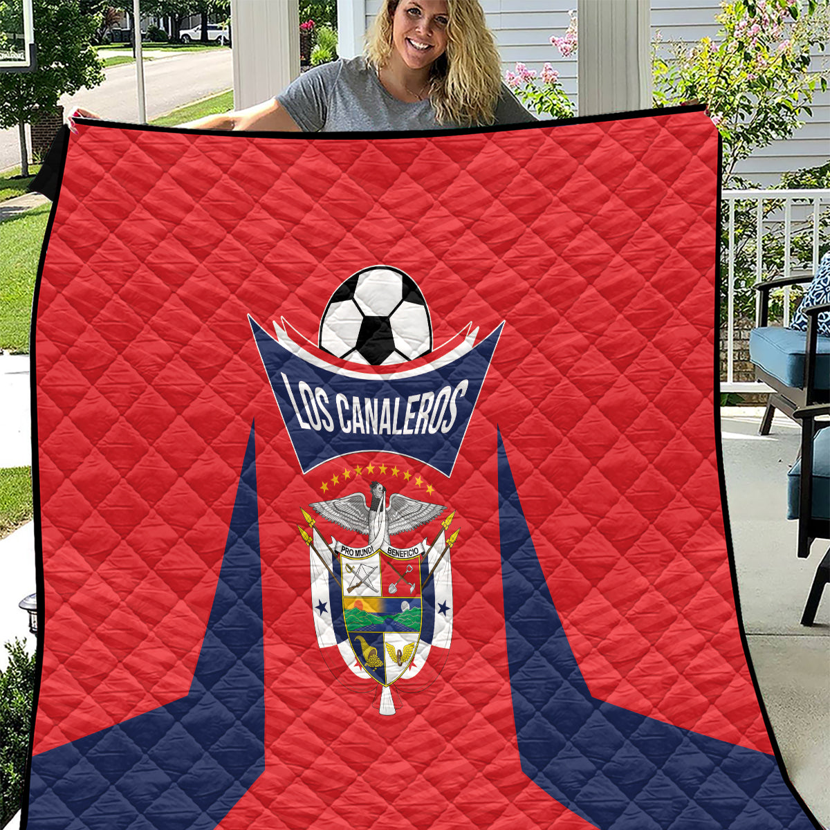 Panama 2024 Football Quilt Go Los Canaleros - Wonder Print Shop