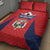 Panama 2024 Football Quilt Bed Set Go Los Canaleros - Wonder Print Shop