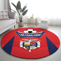 Panama 2024 Football Round Carpet Go Los Canaleros