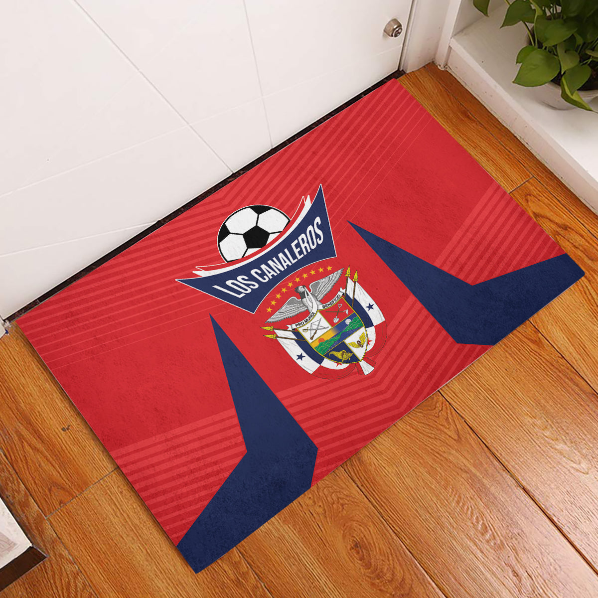 Panama 2024 Football Rubber Doormat Go Los Canaleros - Wonder Print Shop