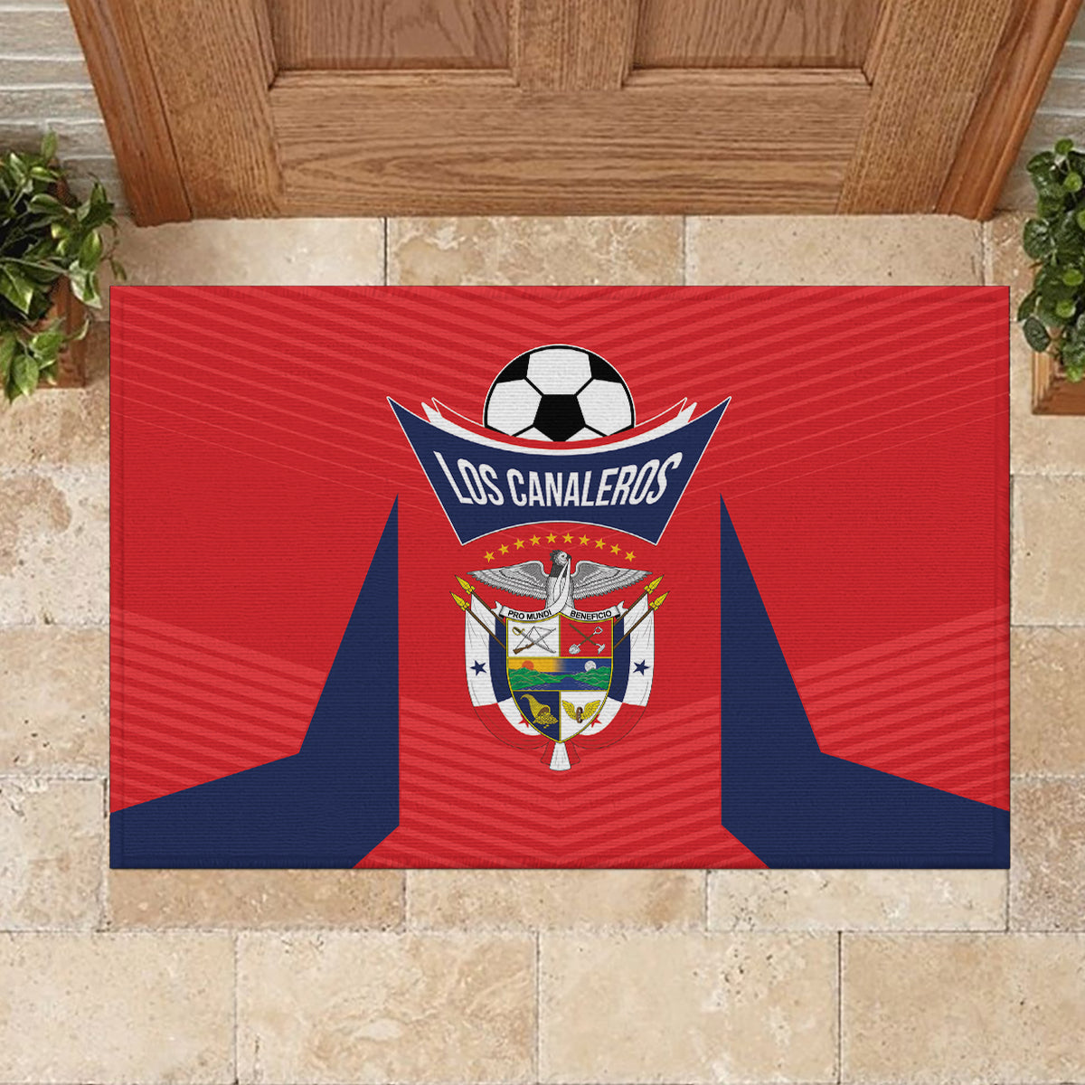 Panama 2024 Football Rubber Doormat Go Los Canaleros - Wonder Print Shop