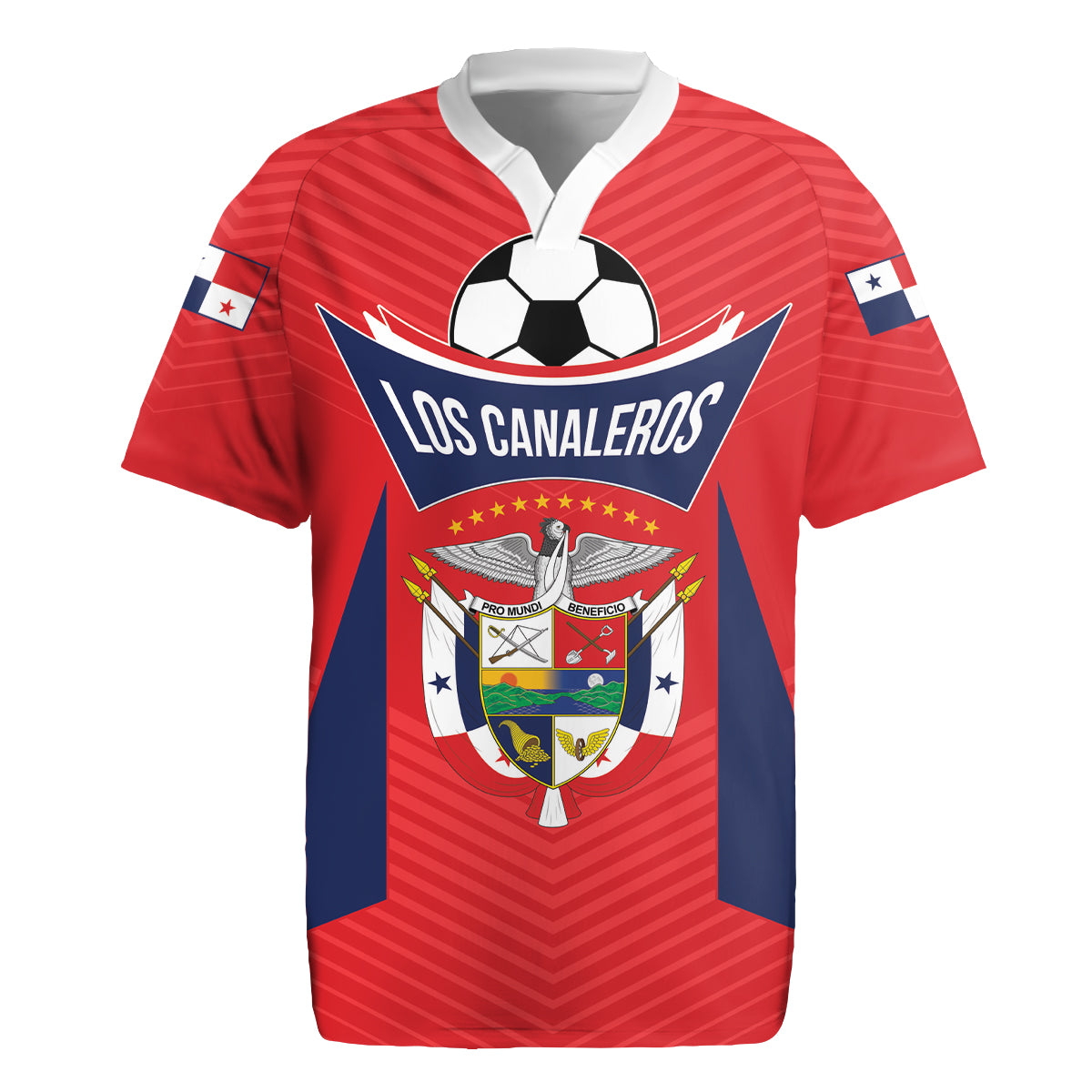 Personalized Panama 2024 Football Rugby Jersey Go Los Canaleros - Wonder Print Shop