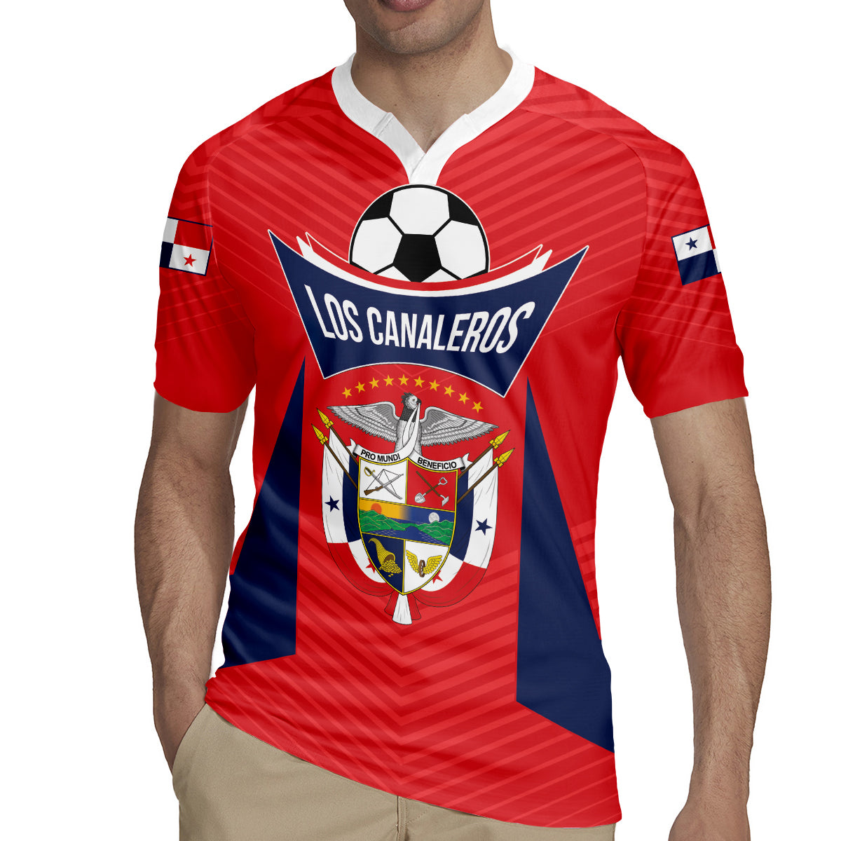 Personalized Panama 2024 Football Rugby Jersey Go Los Canaleros - Wonder Print Shop