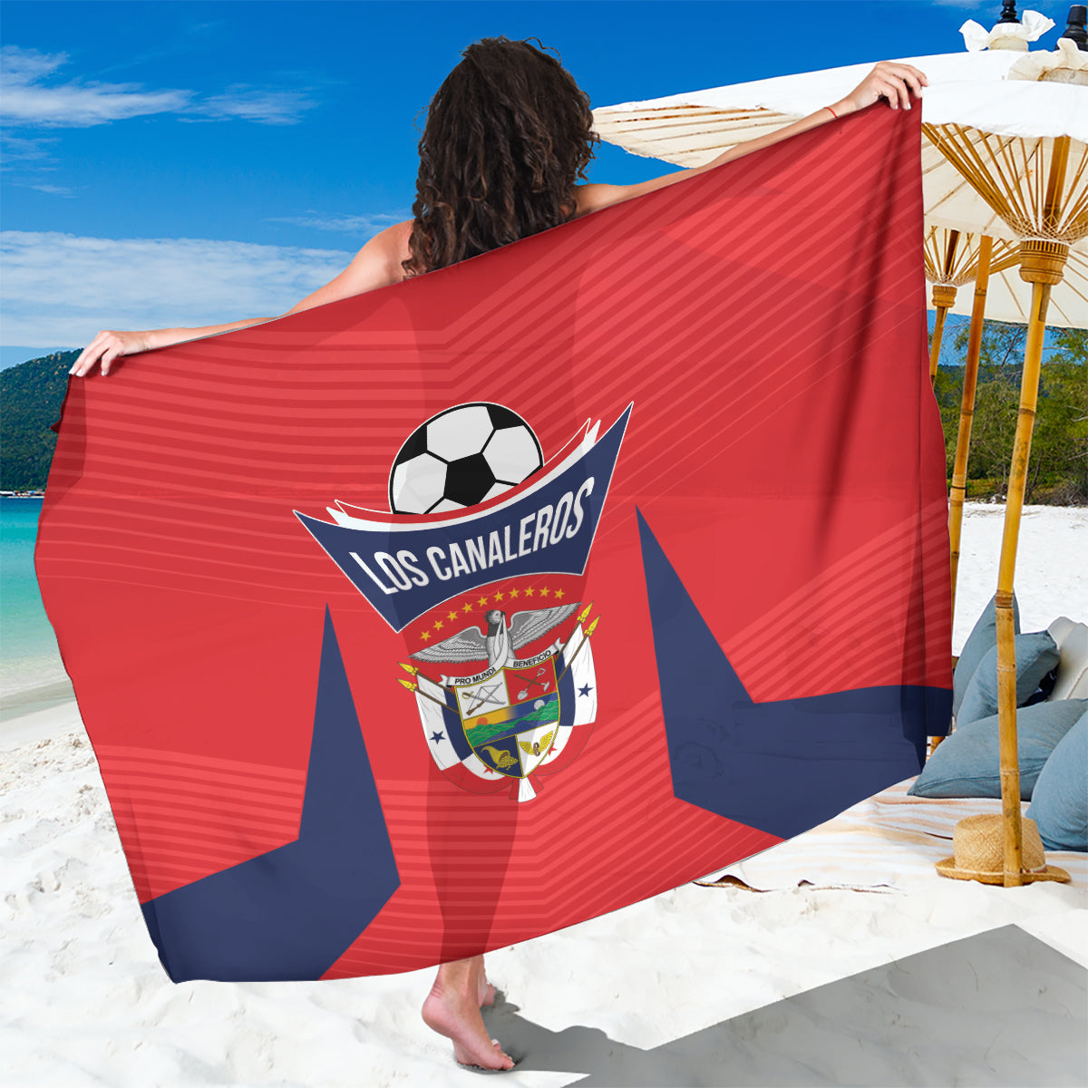 Panama 2024 Football Sarong Go Los Canaleros