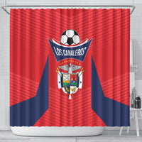 Panama 2024 Football Shower Curtain Go Los Canaleros