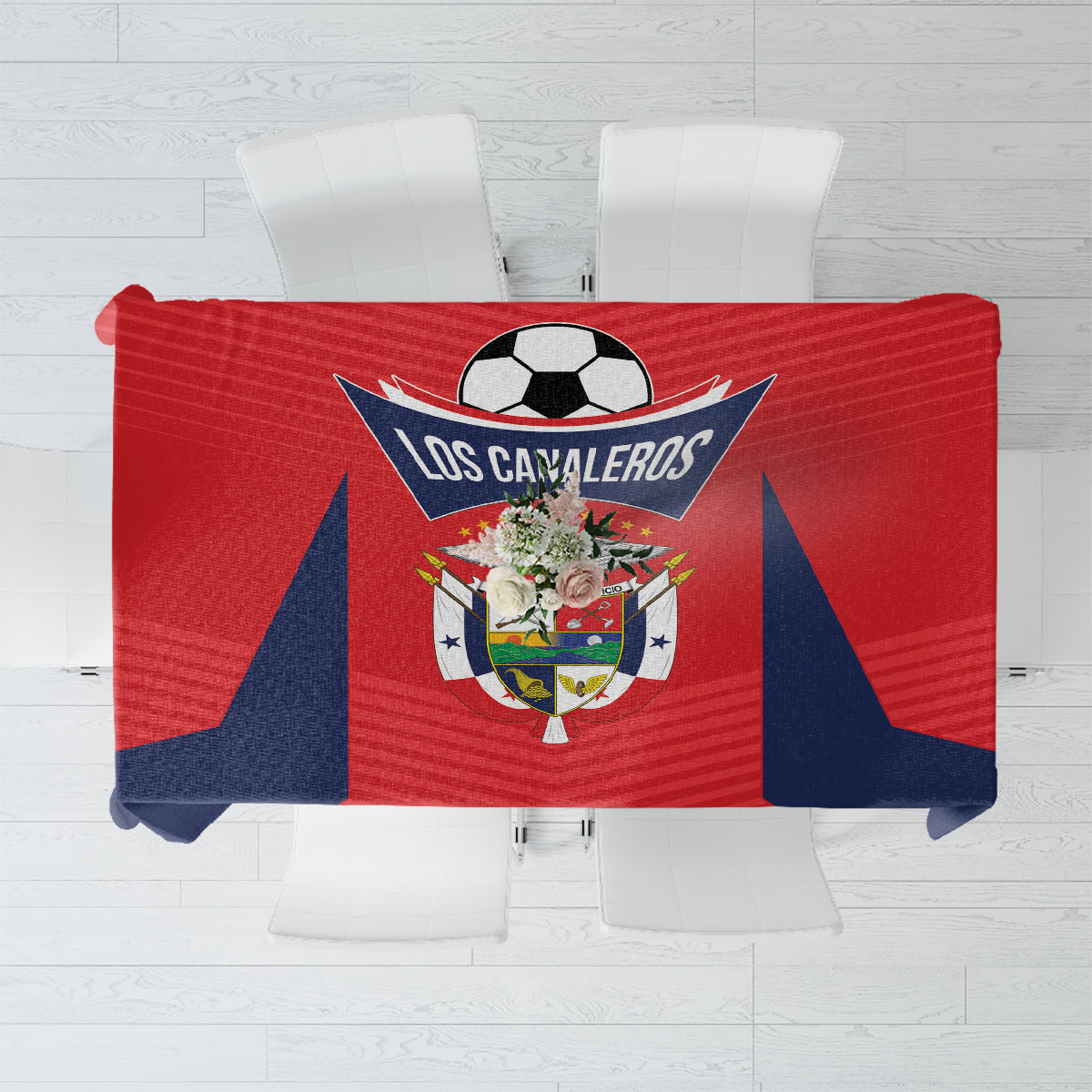 Panama 2024 Football Tablecloth Go Los Canaleros