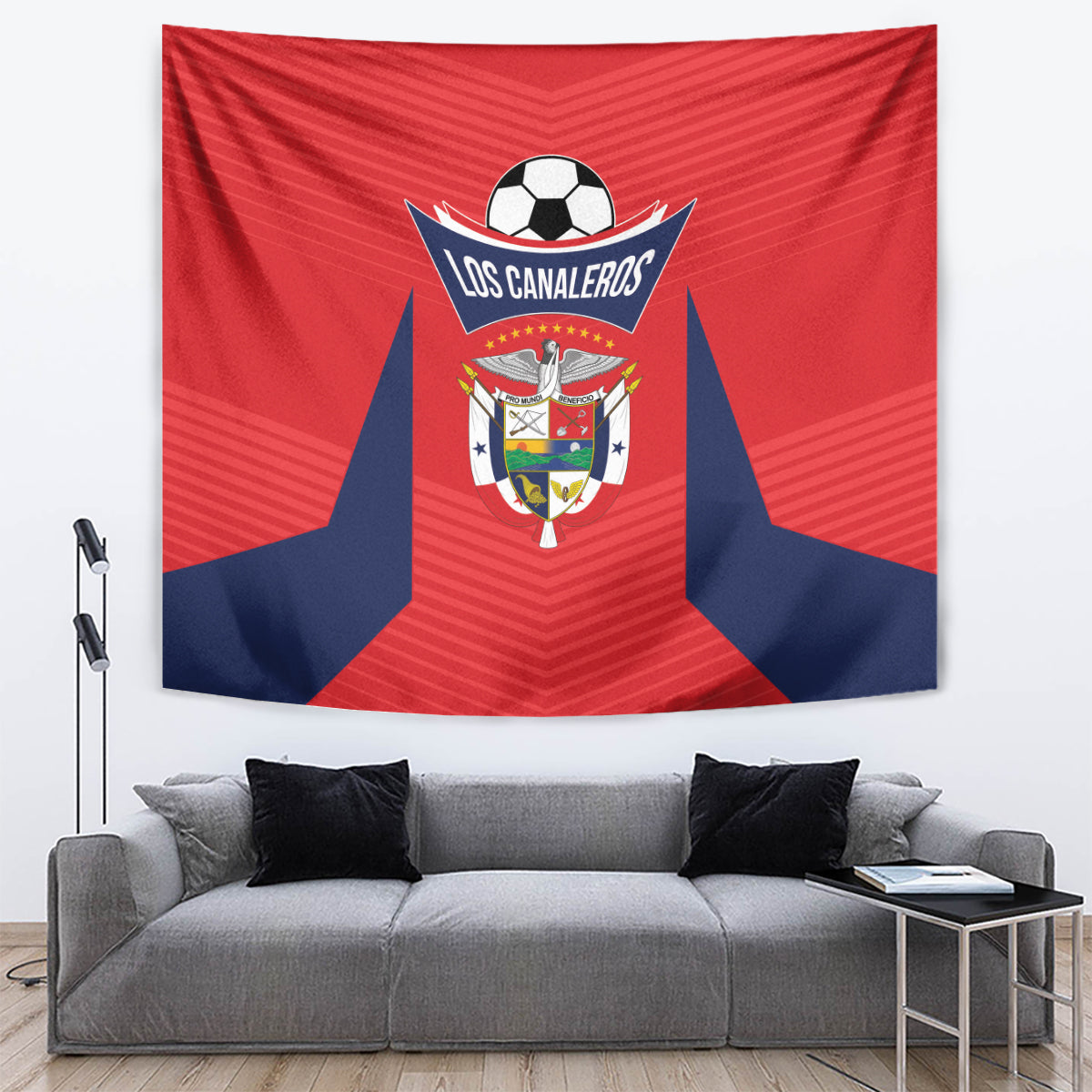 Panama 2024 Football Tapestry Go Los Canaleros