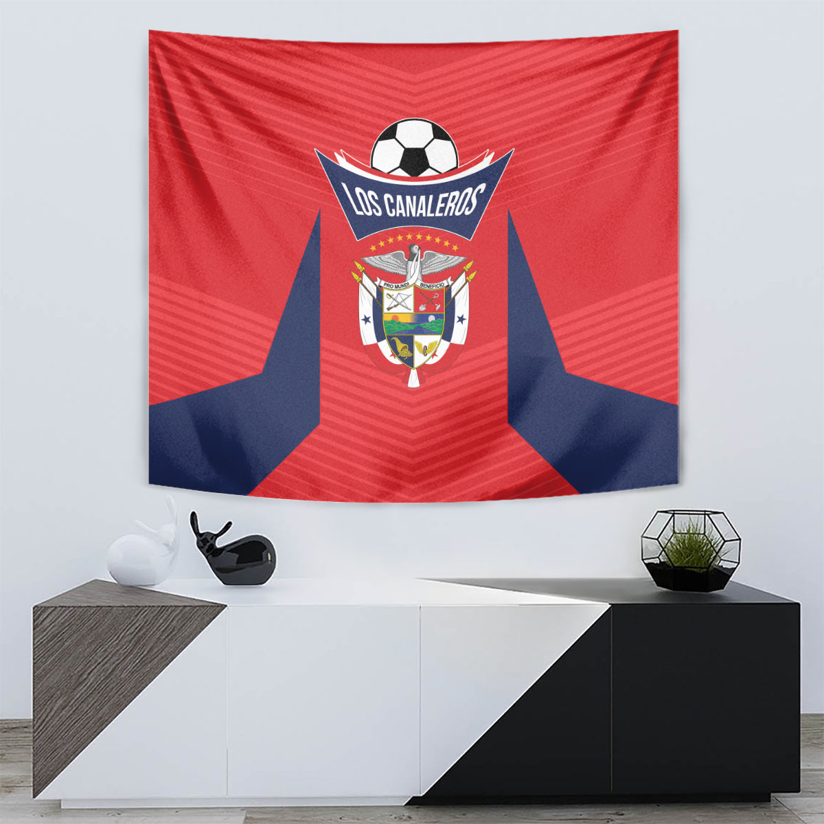 Panama 2024 Football Tapestry Go Los Canaleros - Wonder Print Shop