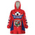 Personalized Panama 2024 Football Wearable Blanket Hoodie Go Los Canaleros - Wonder Print Shop