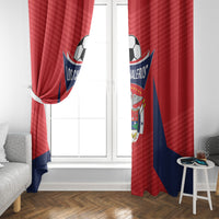 Panama 2024 Football Window Curtain Go Los Canaleros - Wonder Print Shop