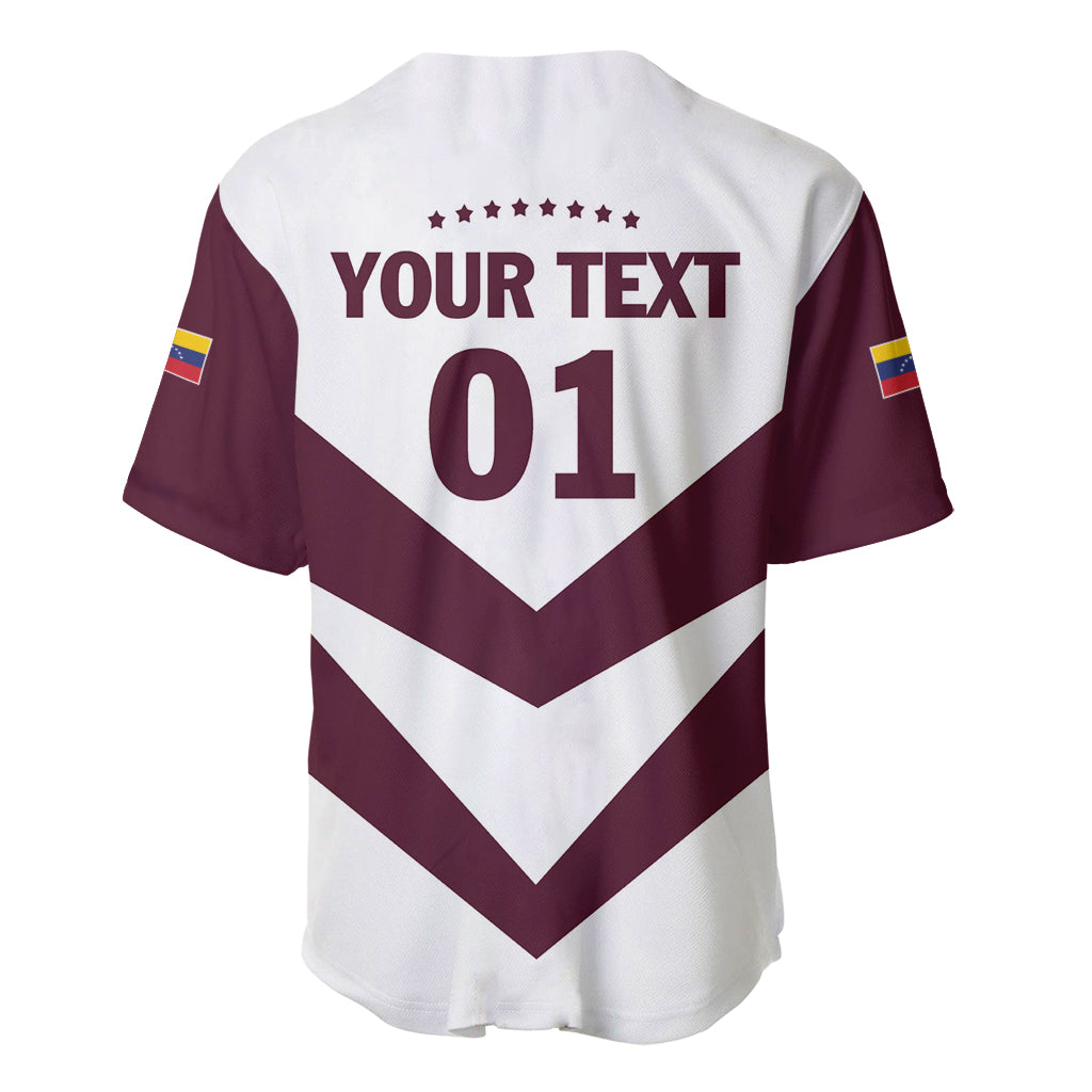 Personalized Venezuela 2024 Football Baseball Jersey Mano tengo fe La Vinotinto - Wonder Print Shop