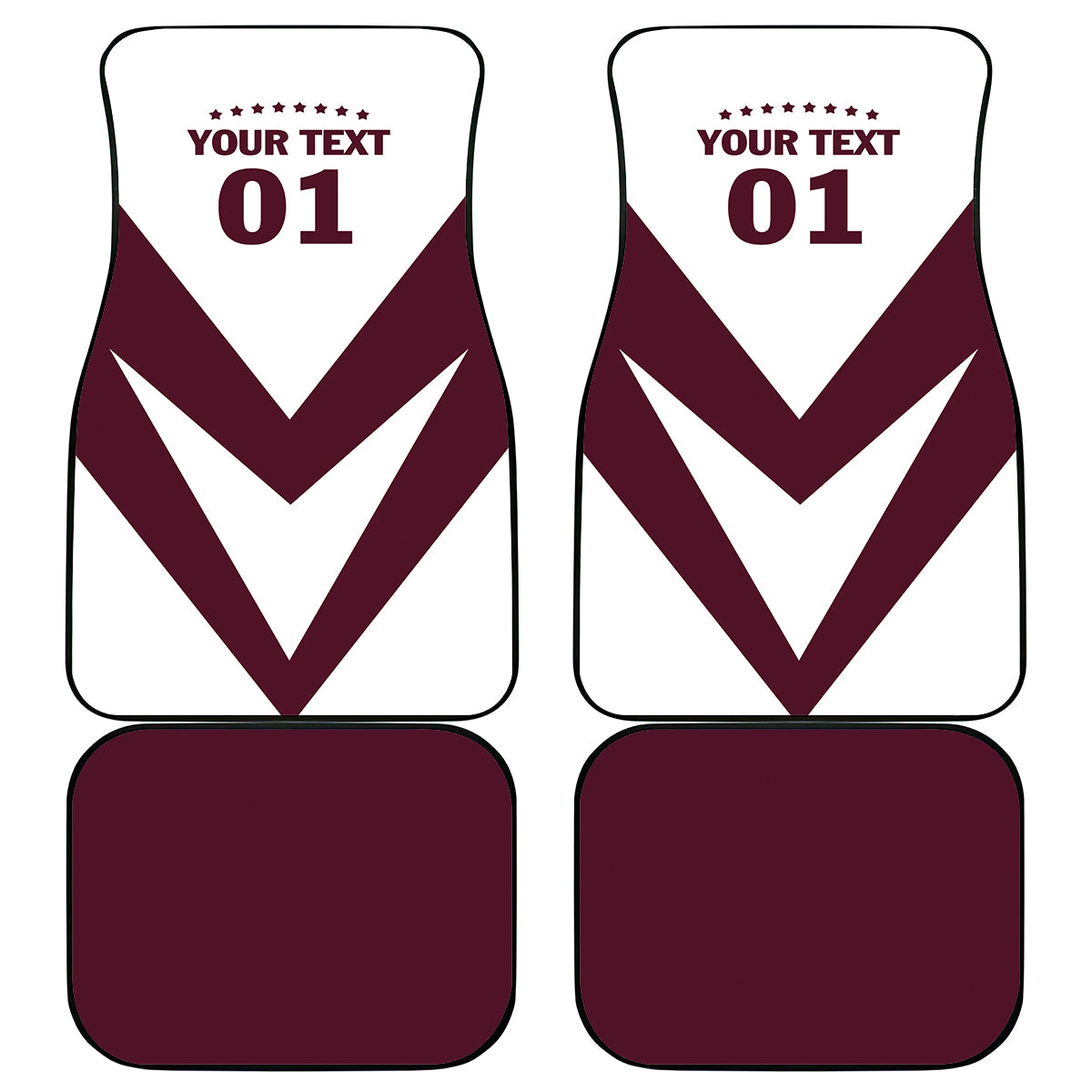 Venezuela 2024 Football Car Mats Mano tengo fe La Vinotinto - Wonder Print Shop