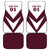 Venezuela 2024 Football Car Mats Mano tengo fe La Vinotinto - Wonder Print Shop