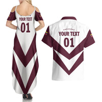 Personalized Venezuela 2024 Football Couples Matching Summer Maxi Dress and Hawaiian Shirt Mano tengo fe La Vinotinto - Wonder Print Shop