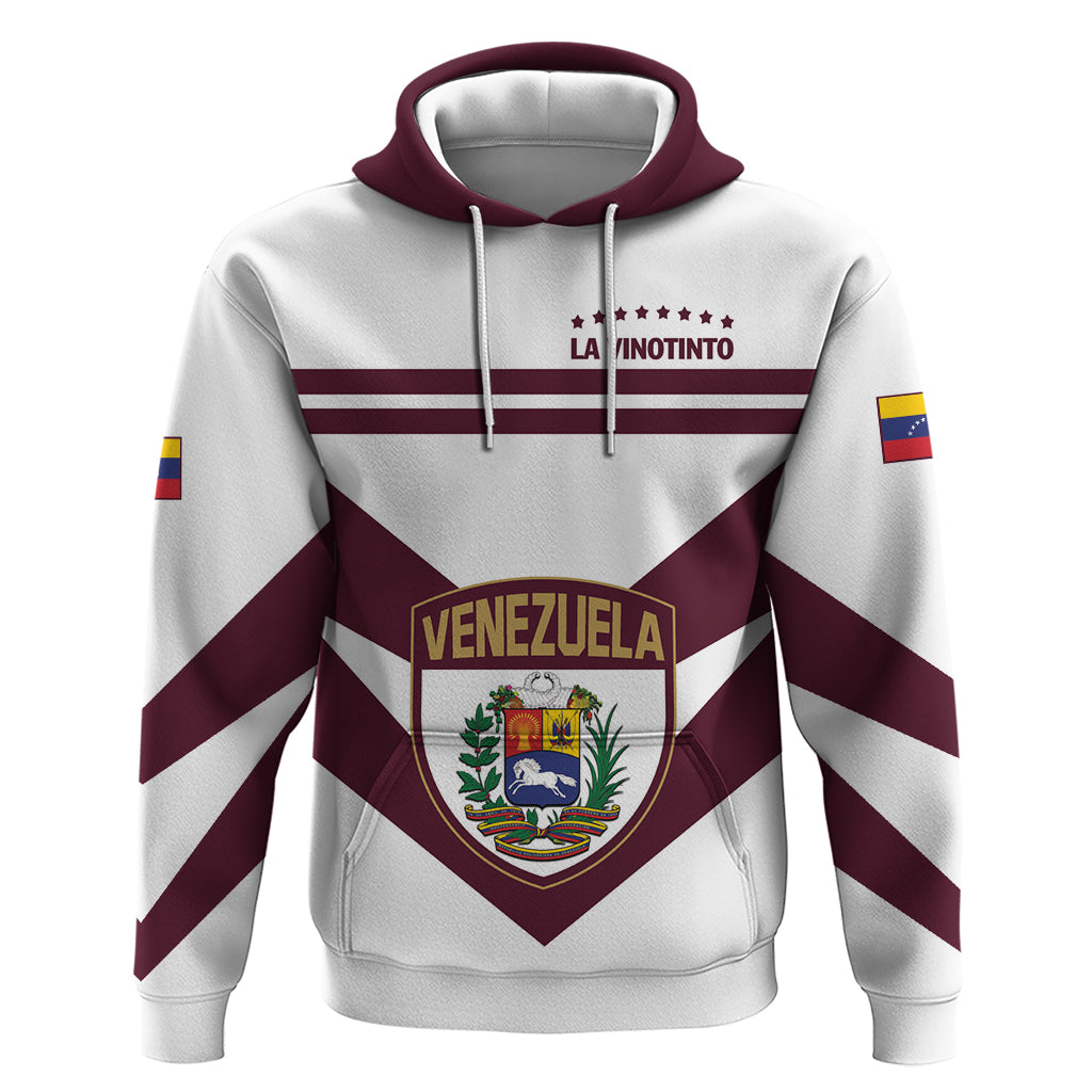 Personalized Venezuela 2024 Football Hoodie Mano tengo fe La Vinotinto - Wonder Print Shop