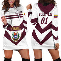 Personalized Venezuela 2024 Football Hoodie Dress Mano tengo fe La Vinotinto - Wonder Print Shop