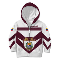 Personalized Venezuela 2024 Football Kid Hoodie Mano tengo fe La Vinotinto - Wonder Print Shop