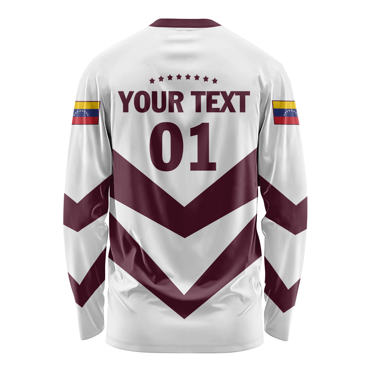 Personalized Venezuela 2024 Football Long Sleeve Shirt Mano tengo fe La Vinotinto - Wonder Print Shop