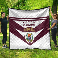 Venezuela 2024 Football Quilt Mano tengo fe La Vinotinto - Wonder Print Shop