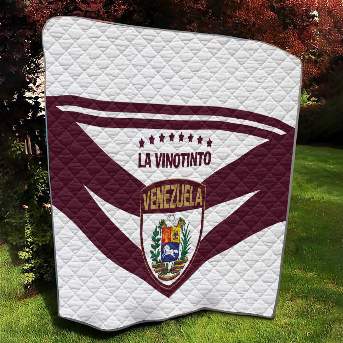 Venezuela 2024 Football Quilt Mano tengo fe La Vinotinto - Wonder Print Shop