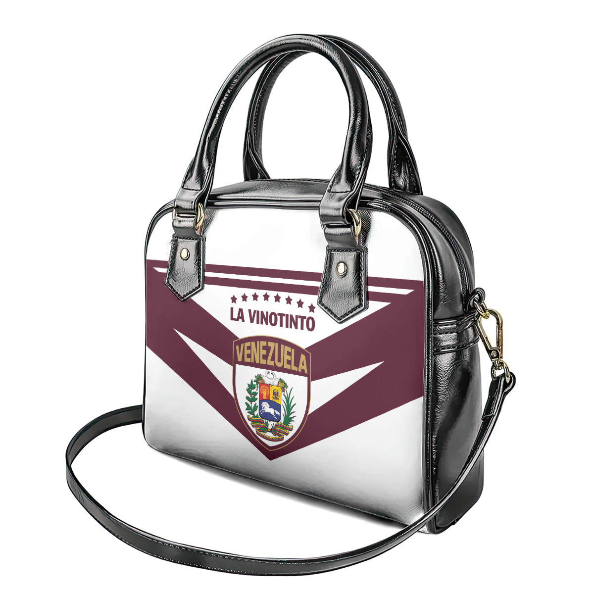 Venezuela 2024 Football Shoulder Handbag Mano tengo fe La Vinotinto
