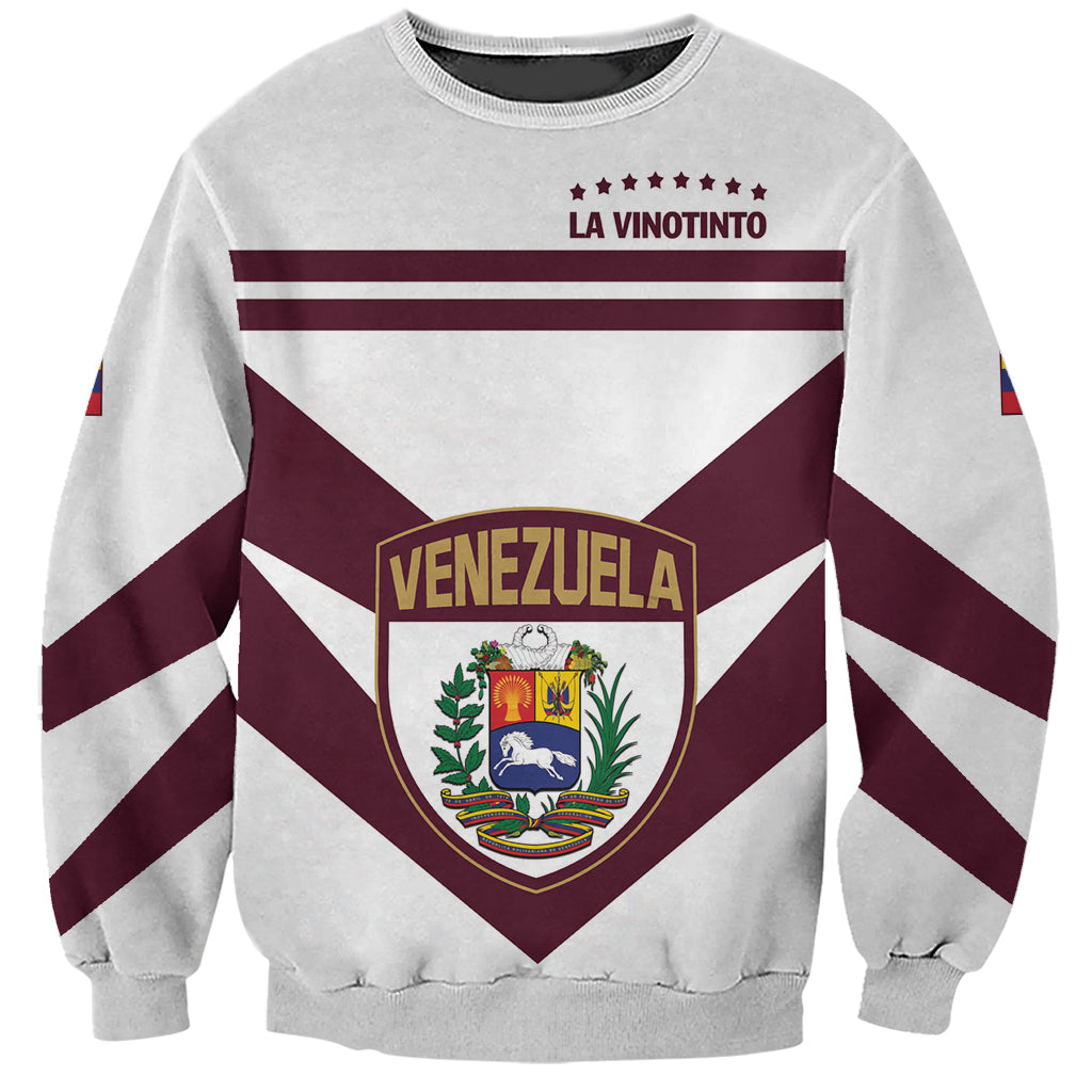 Personalized Venezuela 2024 Football Sweatshirt Mano tengo fe La Vinotinto - Wonder Print Shop