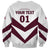 Personalized Venezuela 2024 Football Sweatshirt Mano tengo fe La Vinotinto - Wonder Print Shop