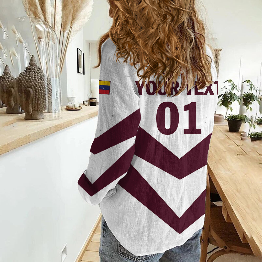 Personalized Venezuela 2024 Football Women Casual Shirt Mano tengo fe La Vinotinto - Wonder Print Shop