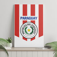 Paraguay 2024 Football Canvas Wall Art Come On La Albirroja - Wonder Print Shop