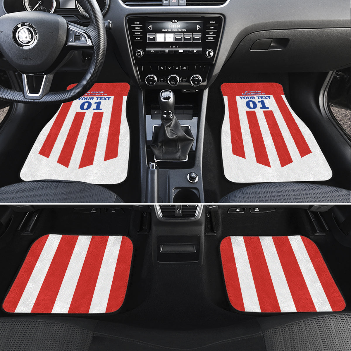 Paraguay 2024 Football Car Mats Come On La Albirroja