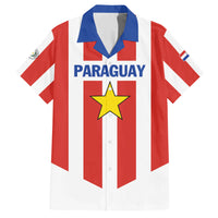 Personalized Paraguay 2024 Football Family Matching Short Sleeve Bodycon Dress and Hawaiian Shirt Come On La Albirroja - Wonder Print Shop