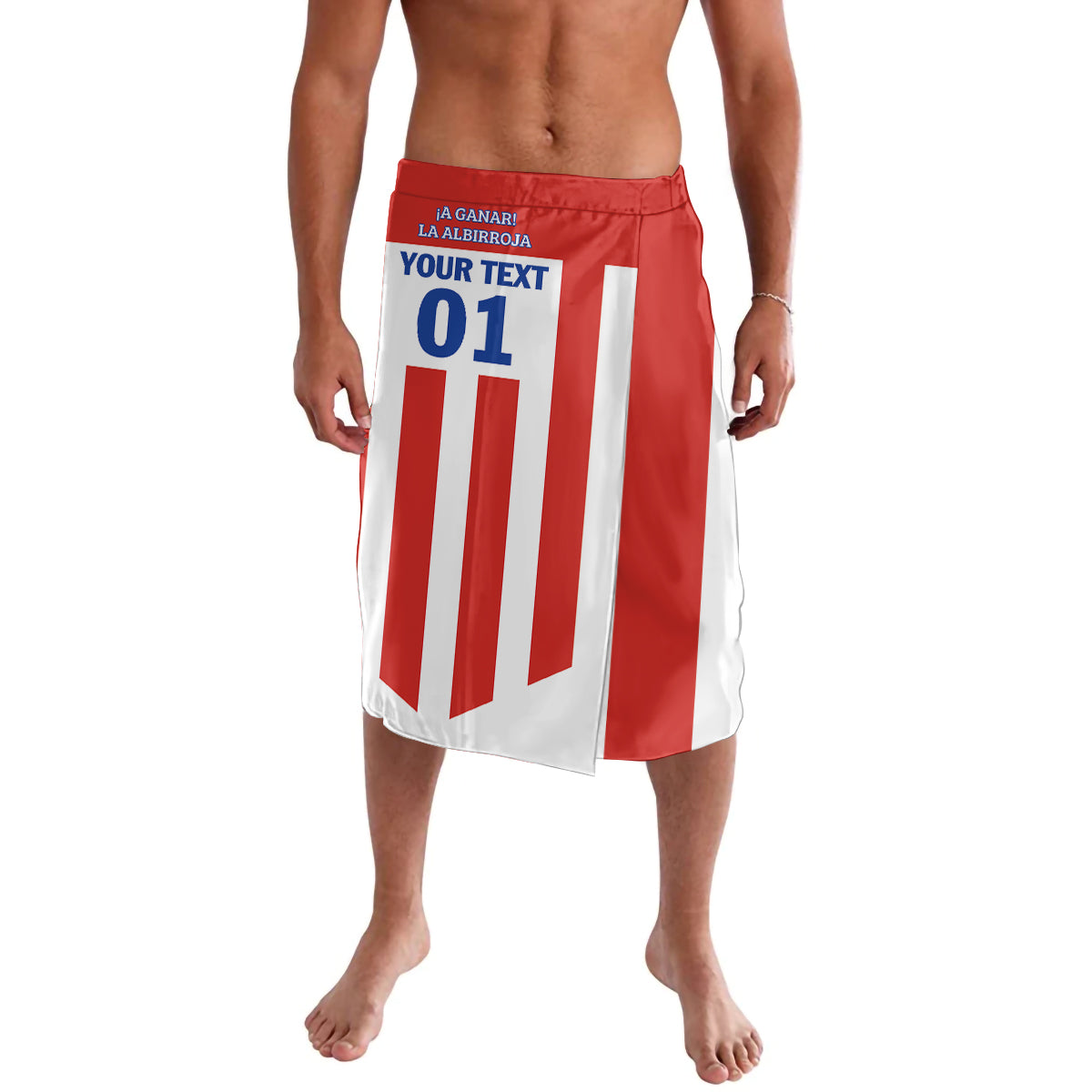 Personalized Paraguay 2024 Football Lavalava Come On La Albirroja