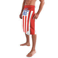 Personalized Paraguay 2024 Football Lavalava Come On La Albirroja - Wonder Print Shop