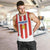 Personalized Paraguay 2024 Football Men Tank Top Come On La Albirroja