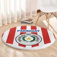Paraguay 2024 Football Round Carpet Come On La Albirroja