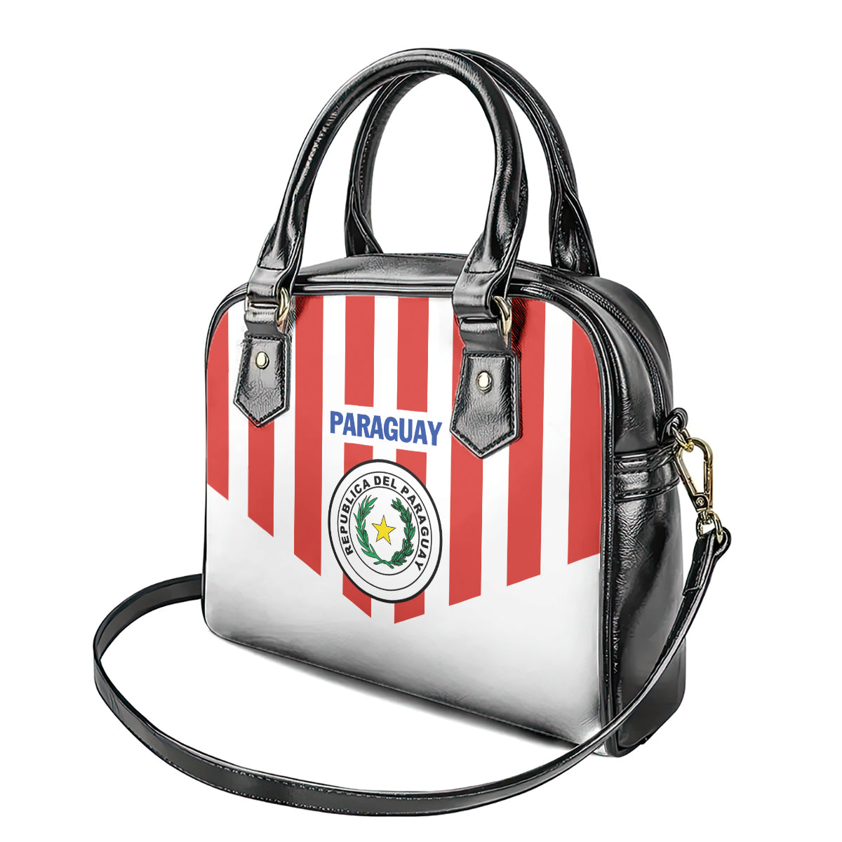 Paraguay 2024 Football Shoulder Handbag Come On La Albirroja