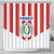 Paraguay 2024 Football Shower Curtain Come On La Albirroja