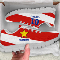 Paraguay 2024 Football Sneakers Come On La Albirroja - Wonder Print Shop