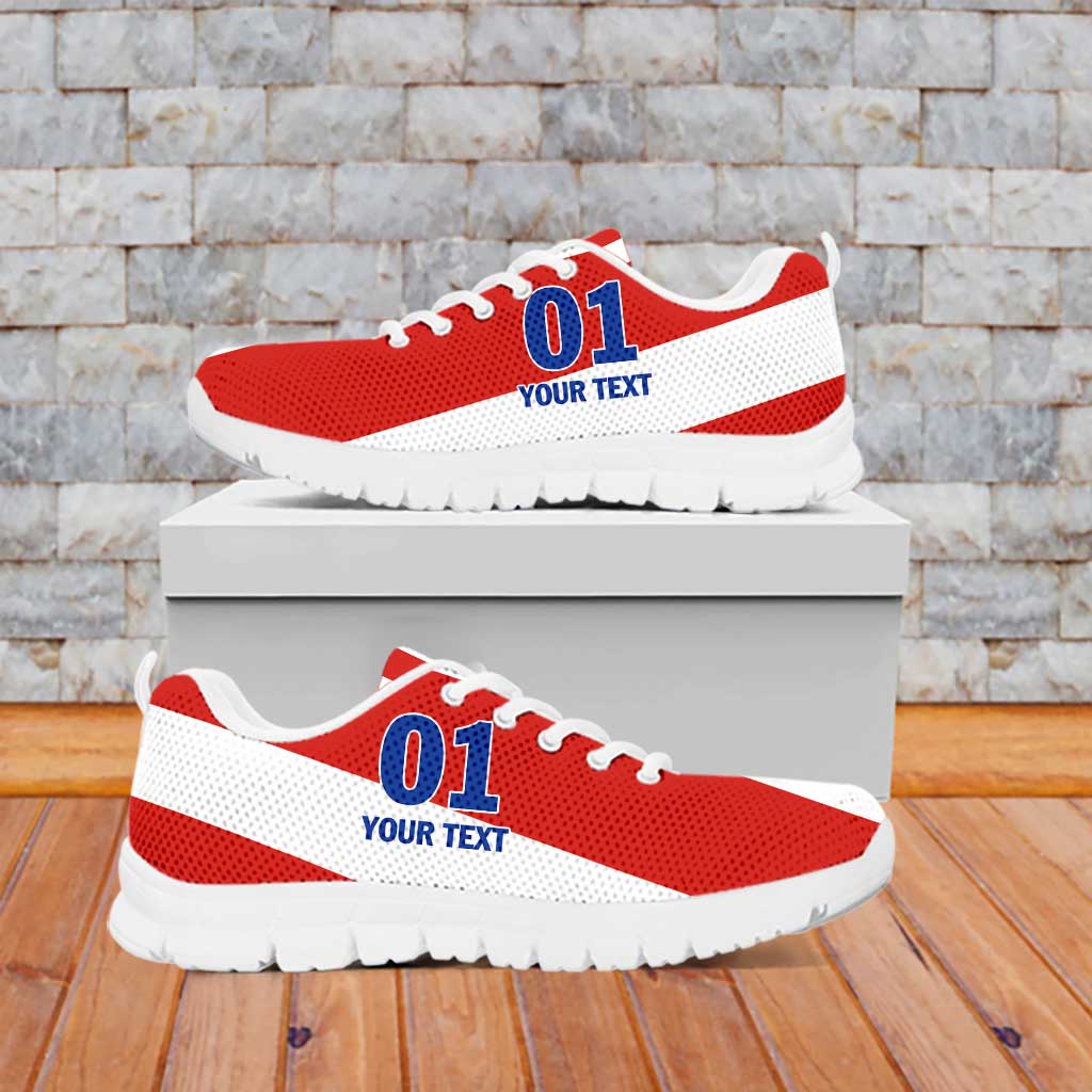Paraguay 2024 Football Sneakers Come On La Albirroja - Wonder Print Shop