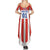 Personalized Paraguay 2024 Football Summer Maxi Dress Come On La Albirroja - Wonder Print Shop
