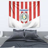 Paraguay 2024 Football Tapestry Come On La Albirroja - Wonder Print Shop