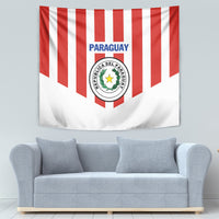 Paraguay 2024 Football Tapestry Come On La Albirroja - Wonder Print Shop
