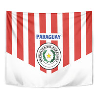 Paraguay 2024 Football Tapestry Come On La Albirroja - Wonder Print Shop
