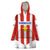 Personalized Paraguay 2024 Football Wearable Blanket Hoodie Come On La Albirroja - Wonder Print Shop