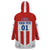 Personalized Paraguay 2024 Football Wearable Blanket Hoodie Come On La Albirroja - Wonder Print Shop
