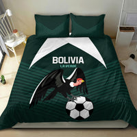 Bolivia 2024 Football Bedding Set La Verd Go Champion - Wonder Print Shop