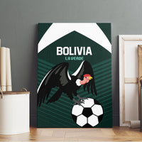 Bolivia 2024 Football Canvas Wall Art La Verd Go Champion - Wonder Print Shop