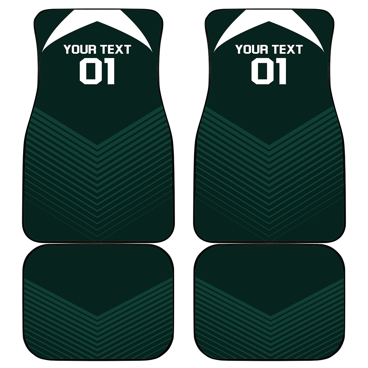 Bolivia 2024 Football Car Mats La Verd Go Champion - Wonder Print Shop